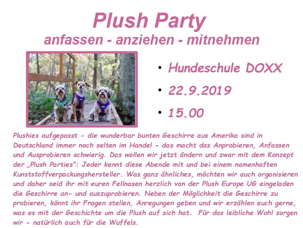 Plush Party 2019 schweinfurt sennfeld
